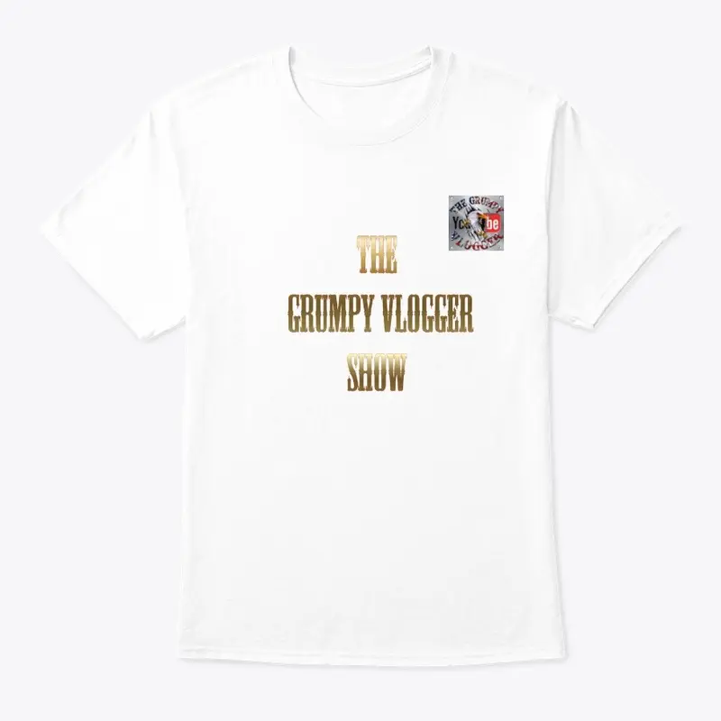 The Grumpy Vlogger T-Shirt Left